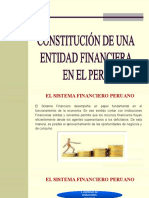 Tema 05 - Constitución de Una Entidad Financiera en El Perú