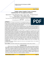 Activity of Artemisia Annua Capsules Versus Artemeter Lumefantrine On Uncomplicated Malaria