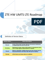 ZTE Hardware and Software RoadMap