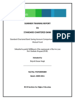 Summer Training Report On Standard Chartered Bank