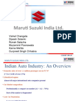 Maruti Suzuki India LTD