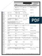 Fiitjee: Topic: SL