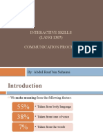 Communication Process (L1)