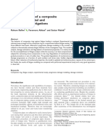 Fatigue Analysis of A Composite Ring: Experimental and Theoretical Investigations