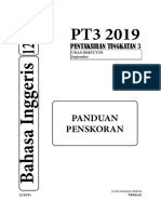 Panduan Penskoran: Pentaksiran Tingkatan 3