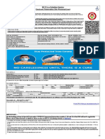 Irctcs E-Ticketing Service Electronic Reservation Slip (Personal User)