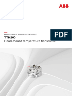 Head-Mount Temperature Transmitter: Abb Measurement & Analytics - Data Sheet