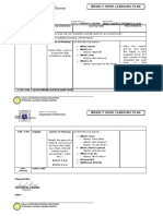 Department of Education: Weekly Home Learning Plan