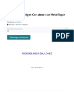 Exercices Corriges Construction Metallique 2 - Contrainte de Cisaillement - Flexion (Matériau) PDF