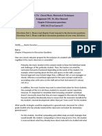 MUED 376 - Choral Music, Materials & Techniques Assignment 10S. Dr. Alice Hammel Chapter 8 Discussion Questions DUE 10/25 On Canvas!!!