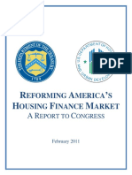 Reforming America's Housing Finance Market