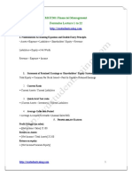 MGT201 Financial Management Formulas Lect 1 To 22