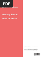 Guía de Inicio Getting Started: Read (Addendum) First