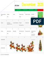 Calendar December 2020