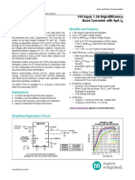 MAX77533 14V Input, 1.5A High-Efficiency Buck Converter with 9μA I