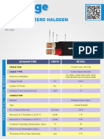 2.5mm Two Core: Description Units Detail