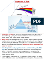 Dispersion of Light PDF