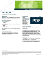 Ebecryl 85: Technical Data Sheet EBECRYL® UV/EB Energy Curable Resins