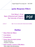 Finite Impulse Response Filters