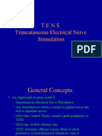 T.E.N.S. Trancutaneous Electrical Nerve Stimulation