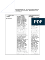 Dialectical Journal #4