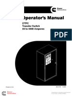 OTPC Operator Manual 40 To 4000 A