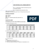 Projeto de Malha de Aterramento R00