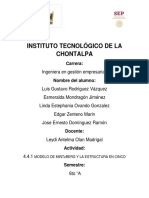 Modelo de Mintzberg y La Estructura en 5 PDF