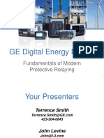 GE Digital Energy Multilin: Fundamentals of Modern Protective Relaying