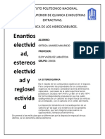 Estereoselectividad Regioselectividad