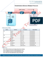 16.1.4 Lab - Configure Route Redistribution Using BGP