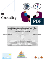 Methods in Counseling