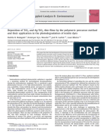 3221 - Deposition of TiO2 and Ag TiO2 Thin Films by The Polymeric Precursor Method