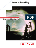 Competence in Tunnelling: Underground Construction