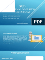 SGD. Sistemas de Gestion Documental..