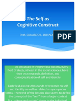 The Self As Cognitive Construct