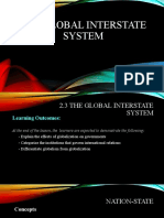 CO1 Topic 4 The Global Interstate System