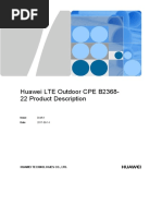 Huawei LTE Outdoor CPE B2368-22 Product Description Draft A (20180111)