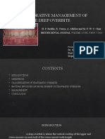 4.restorative Management of Deep Overbite