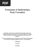 Processes of Sedimentary Rock Formation