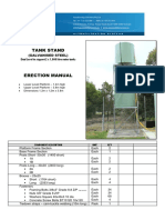 Erection Manual - Tank Stand (Galv Steel) PDF