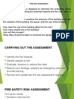 Fire Risk Assessment