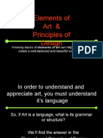 Elements of Art & Principles of Design