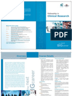 Clinical Research Brochure Print