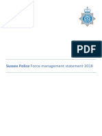 Force Management Statement 2018