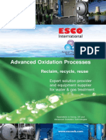 Advanced Oxidation Processes: Reclaim, Recycle, Reuse