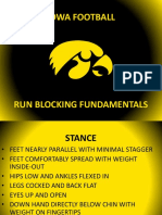 IOWA U - 2013 Run Blocking Fundamentals