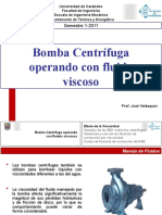 Bombas Centrífugas Operando Con Fluidos Viscosos