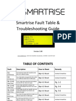 Smartrise Fault Table Troubleshooting Guide PDF