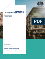 DSP Mini Project Report (Digital Signal Processing) - Image Steganography